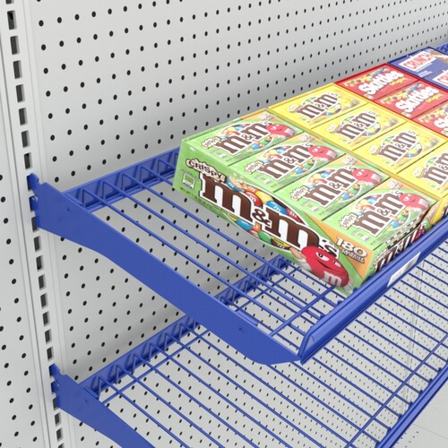 Candy and Chip Shelf, Wire Reversible