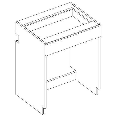 RX30 One Drawer Desk Unit, 29"H 2-Widths Available