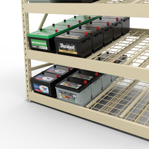 Widespan Gravity Flow Battery Rack