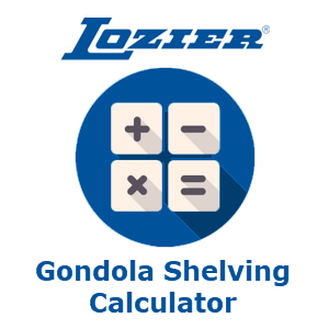 Lozier Gondola Shelving Calculator